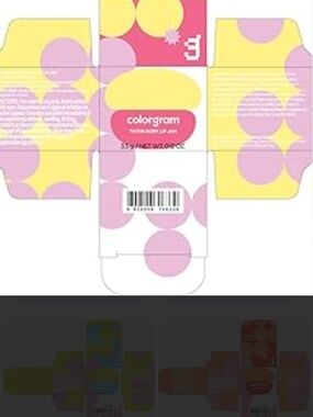 Colorgram Pretty Polka Lip Jam Packaging - Yellow & Pink